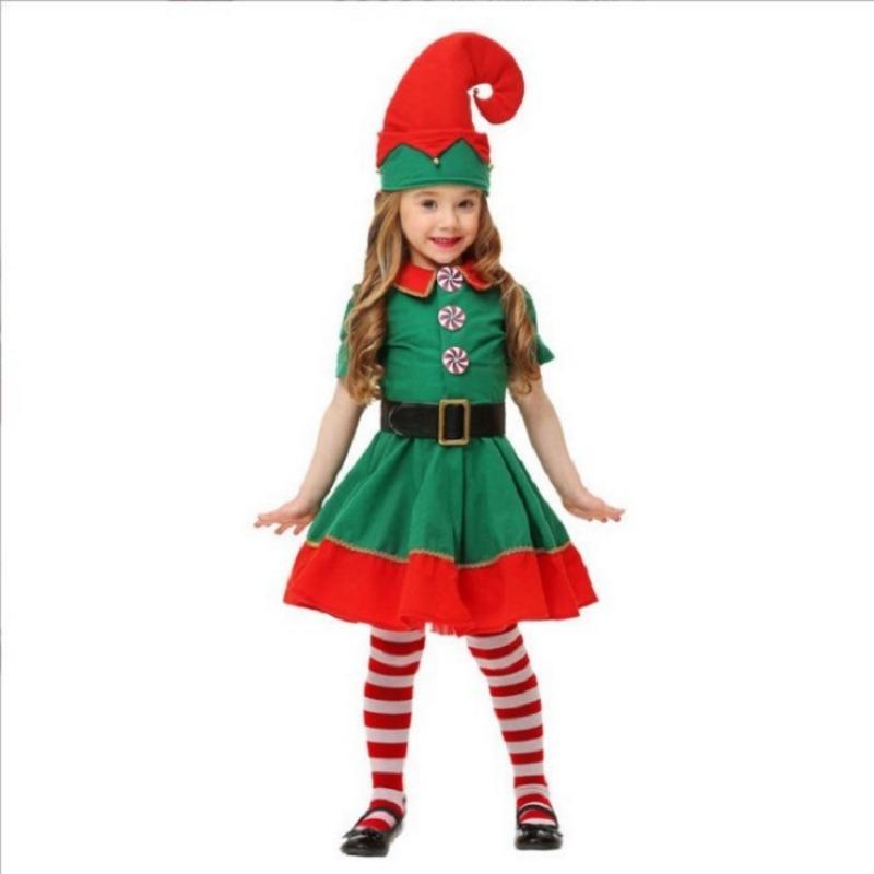 Christmas Elf Stage Show, Masquerade Party Costumes, Holiday Costumes