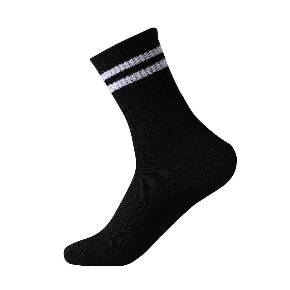 Calcetines Largos a Media Pantorrilla para Mujer - Antideslizantes Estilo Universitario para Primavera y Otoño