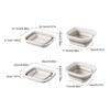 Foldable Kitchen Strainer and Vegetable Strainer Set - Double-Layer Draining Basket, Fruit Bowl, Perfect for Draining Noodles and Vegetables