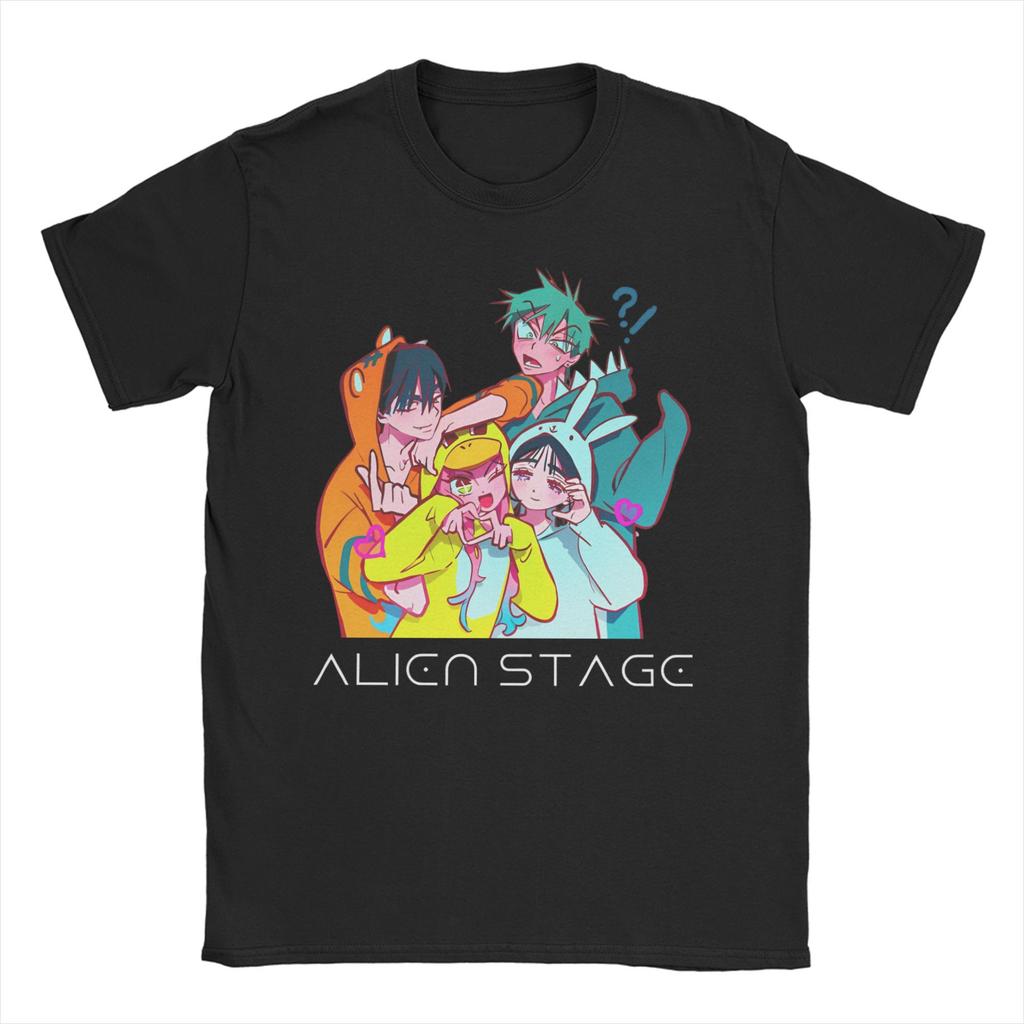 Neuheit Alien Bühne T-Shirts für Männer Frauen Rundhals 100% Baumwolle T-Shirt Till Ivan Anime Kurzarm T-Shirts Geschenkidee Kleidung