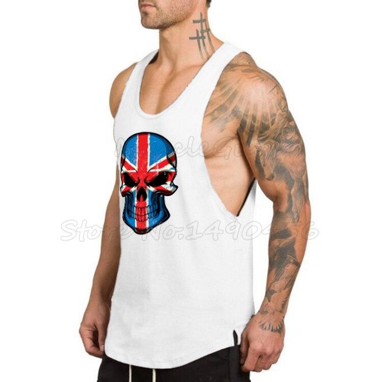 Muscleguys Fitness Men Stringer Tank Top Gyms Bodybuilding Clothes Workout Singlets Weight Lifting Sportwear