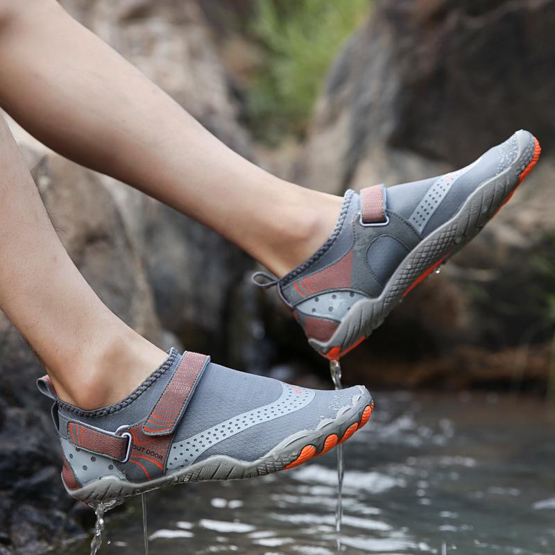 Herren Damen Schnelltrocknende Watstiefel Wasserschuhe Atmungsaktiv Aqua Upstream Rutschfest Outdoor Sport Verschleißfest Strand Sneaker