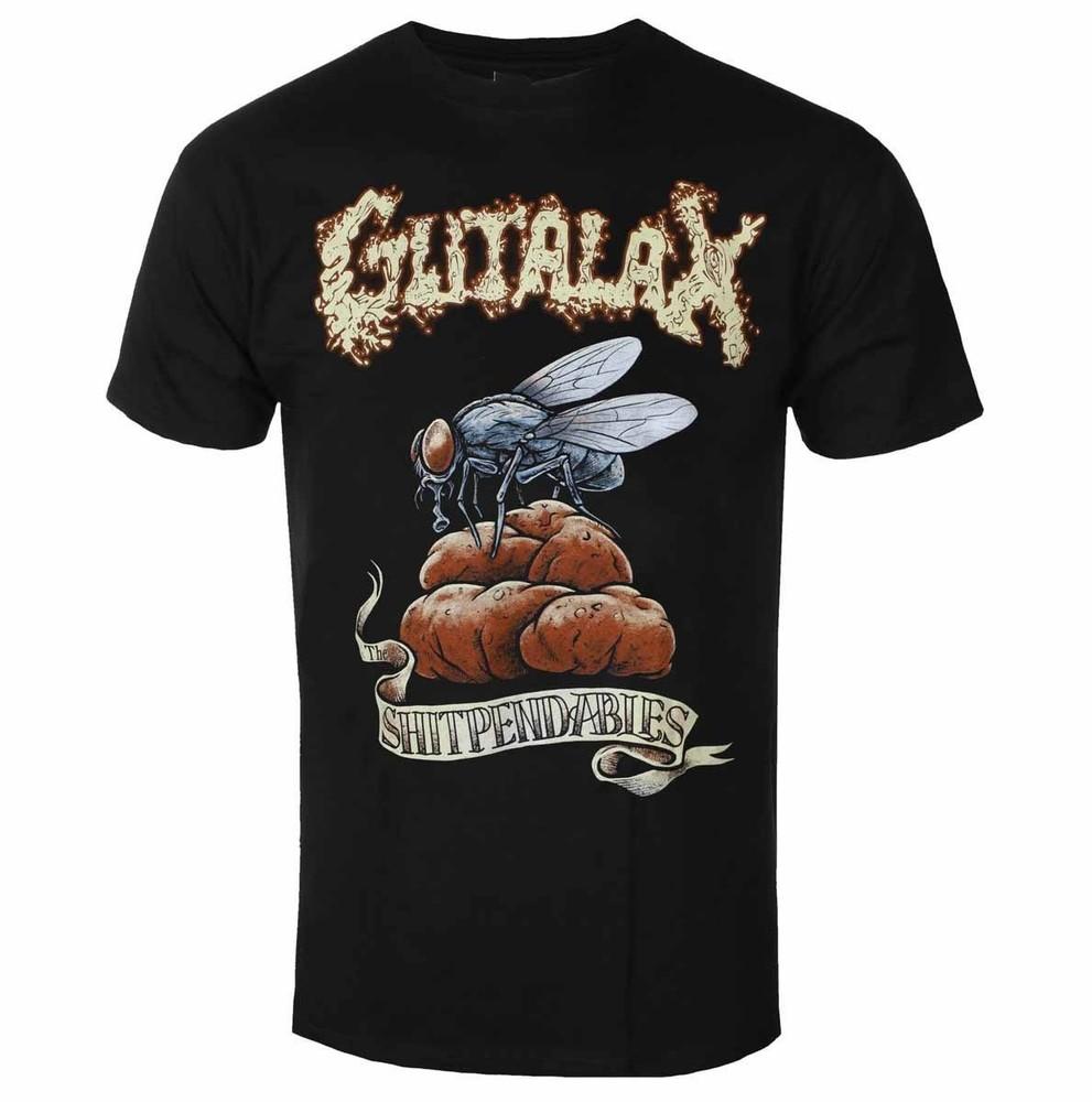 

Gutalax Band - Shitpendables Футболка Черная Смешная Унисекс S-5XL ND1403 Унисекс Футболка S