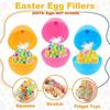 28Pack Stress Relief Balls for Easter Eggs Fillers, Fidget Toy Squeeze Sensory Squishy Balls for Easter Eggs Hunt Easter Basket Stuffers Party Favors 