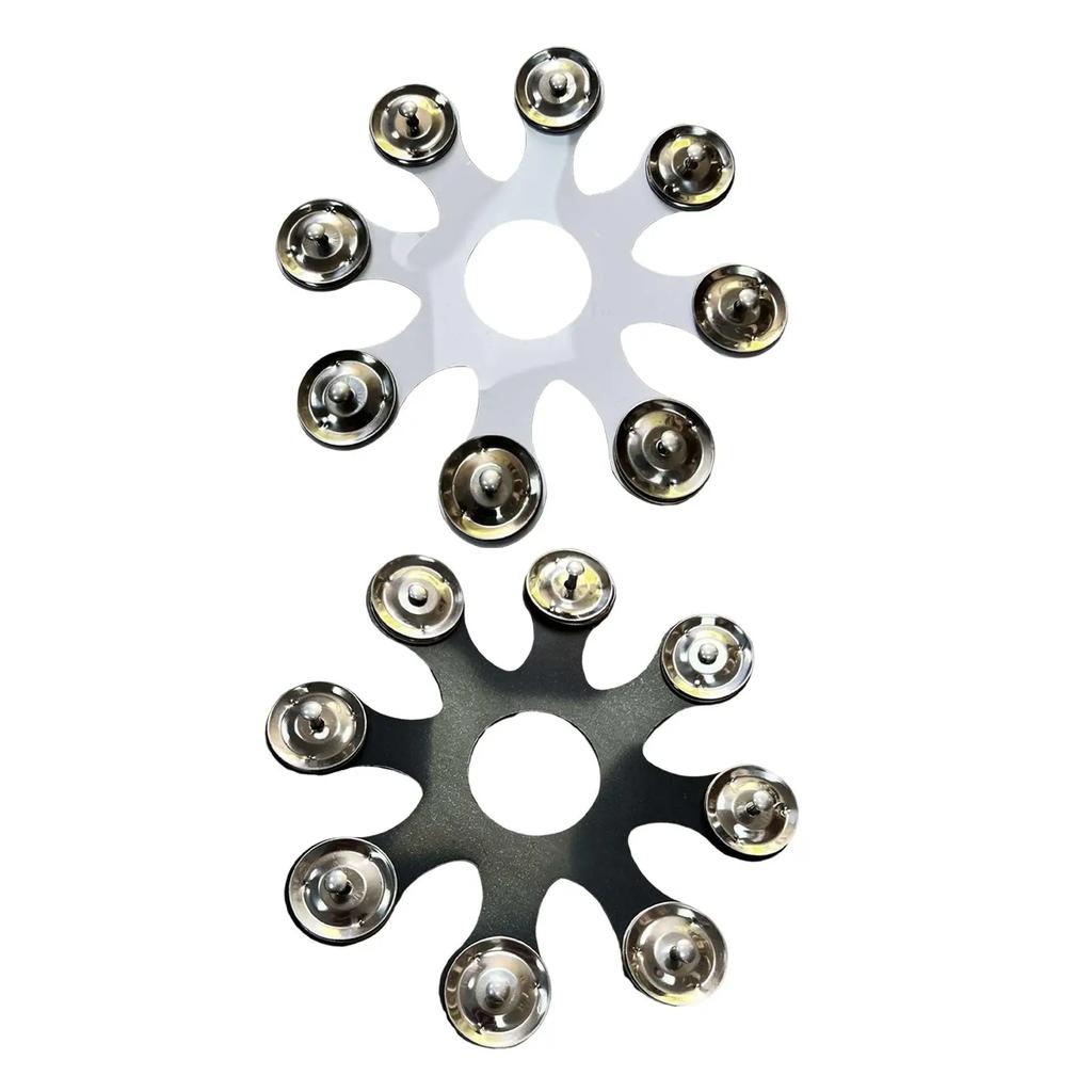 Drum Cymbals Hi Hat Tambourine Percussion Instrument Accessories Drum Bells for Effects Cymbal Hihats Stacks Crashes Rides