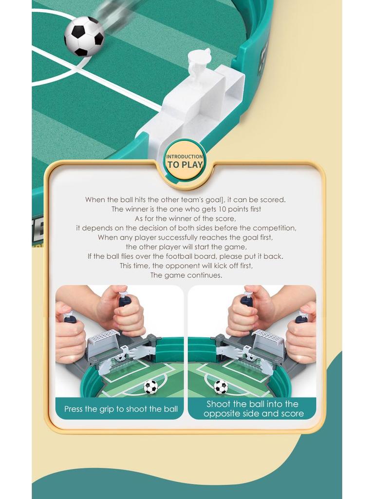 Cross-Border Double-Player Table Football Game - Interactive and Fun Competitive Toy for Kids