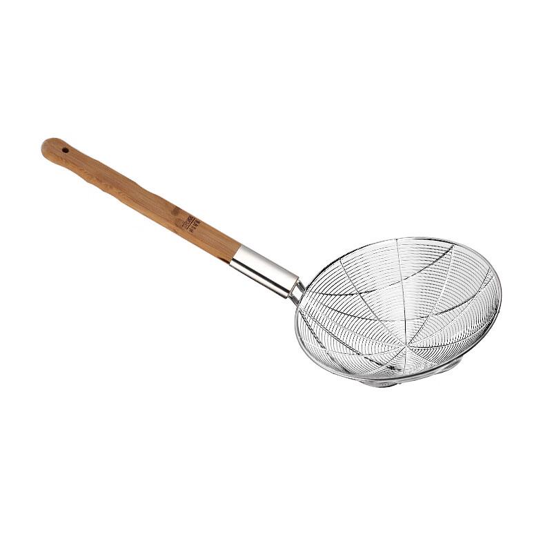 Paibei Stainless Steel 28cm Long-Handle Skimmer & Strainer