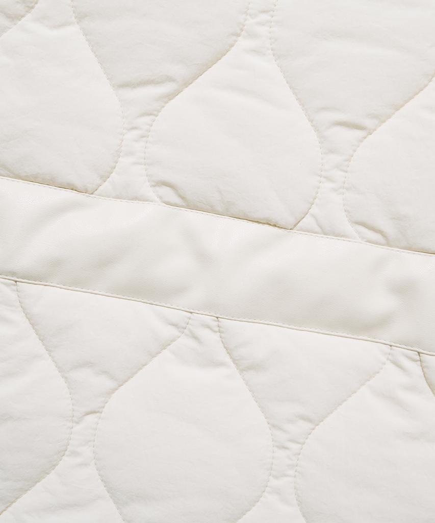 Fallett Women'S Point Quilted Jacket Ivory
