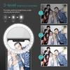 Selfie Ring Light, lampe de téléphone, 36 LED Clip sur Ring Light, éclairage de niveau 3 pour photos