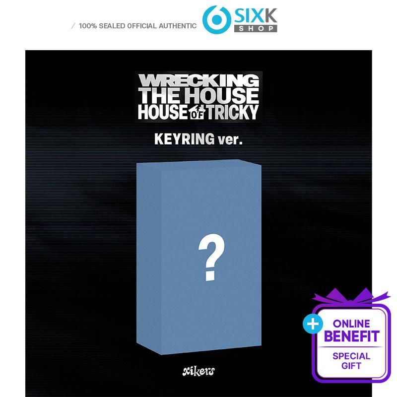 [Pre-order] xikers - 6TH MINI ALBUM [HOUSE OF TRICKY : WRECKING THE HOUSE] KEYRING ver.(Online Benefit)