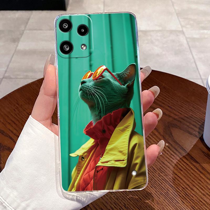 Casing For Nothing Phone 3a Lite Case Aesthetic Cute Cat Astronaut Transparent Soft Silicone Back Cover Phone3aLite Phone Case