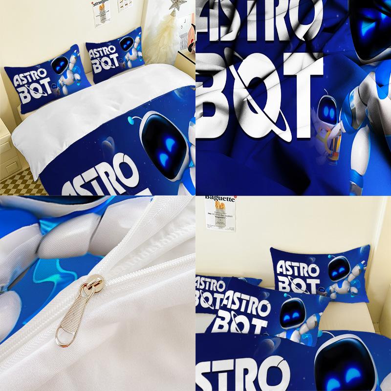 Fashion Technology Printing, 3D Digital Printing, Bedding, Duvet Covers, Pillowcases, Three-piece Sets