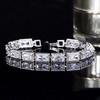 Hand Jewelry, Platinum Plated Zircon Bracelet Bracelet