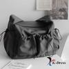 Big Cargo String Pocket Messenger Crossbody Bag (3 Colors)
