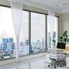 Solidcolor 1PC Folding Curtain Series Folding Yarn Suitable Room Partitions Room Divider Curtains for Office Home Living Bedroom
