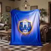 Sheffield Wednesday Football Print Flannel Blanket Soft Warm Sofa Bed Throw Blanket For Home Office Bedroom