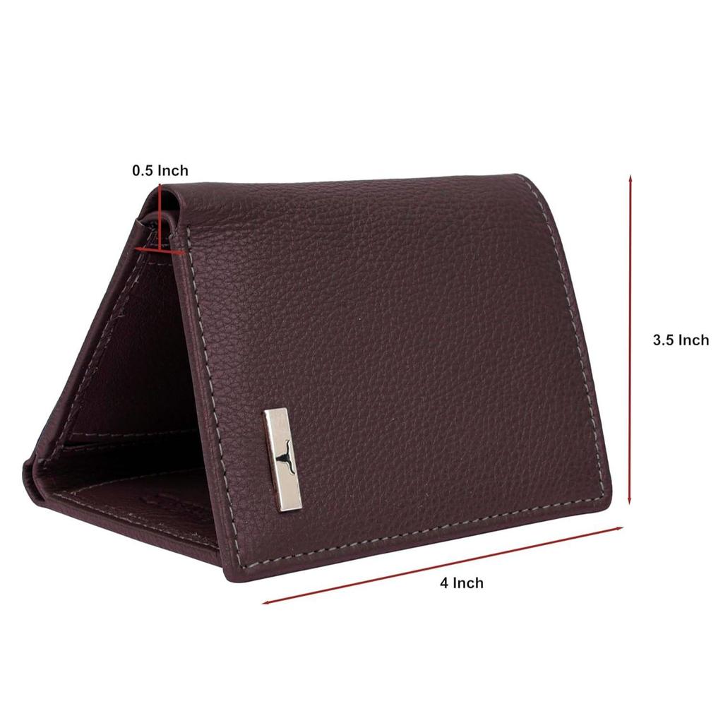Travis Brown Leather Wallet for Men