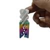 1 Piece Spiral Cone Decompression Toy 3D Printed Pyramid Impossible Pass-Through Sculpture Square Pillar Helix Screw Fidget Toys