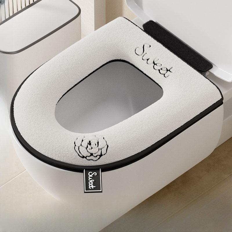 Universal Household Toilet Seat Cushion, Suitable for All Seasons, with Zipper Toilet Seat Cushion Cover, Toilet Seat Cushion.