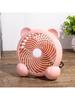New 7inch Cartoon USB Silent Electric Fan Desktop Small Fan Office Computer Plastic Fan Mini Fan