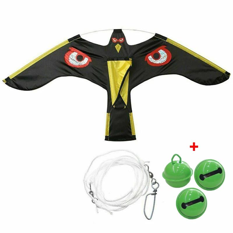 Emulation Flying Hawk Kite Bird Scarer Drive Bird Kite Bird Repellent for Garden Scarecrow Yard Kite scaring device