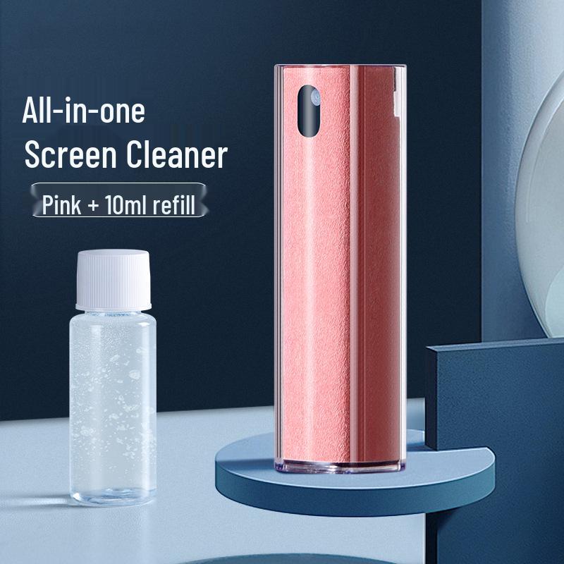 All-in-One Screen Cleaner: Spray and Wipe for Mobile, Laptop, LCD, TV, and Tablet