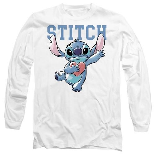 Lilo & Stitch Unisex Adult Clutching Hearts T-Shirt
