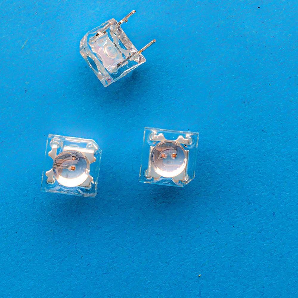 100 peças 5mm vermelho verde azul branco amarelo cúpula super fluxo água transparente piranha diodo 1 9 3 4v led carro lâmpadas diodos luz lâmpada led