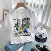 Hot Pixel Game T-shirt Birthday Number Clothes Round Collar Clothing Minecrafted Cartoon Short Sleeve Black Summer Tee Top Gift