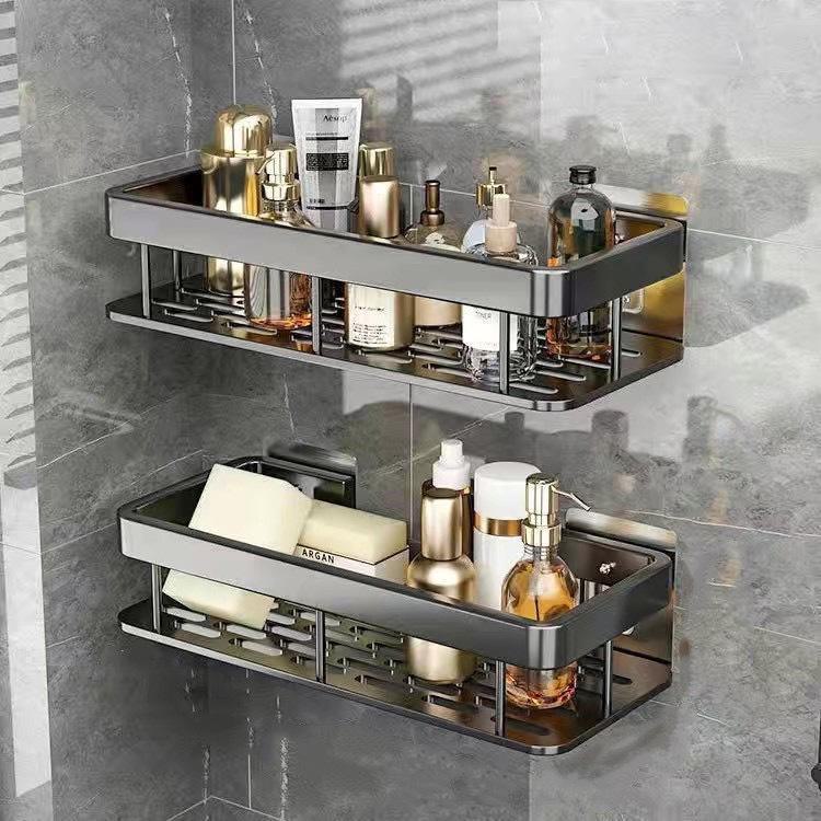 Wall-Mounted ABS Bathroom Storage Rack