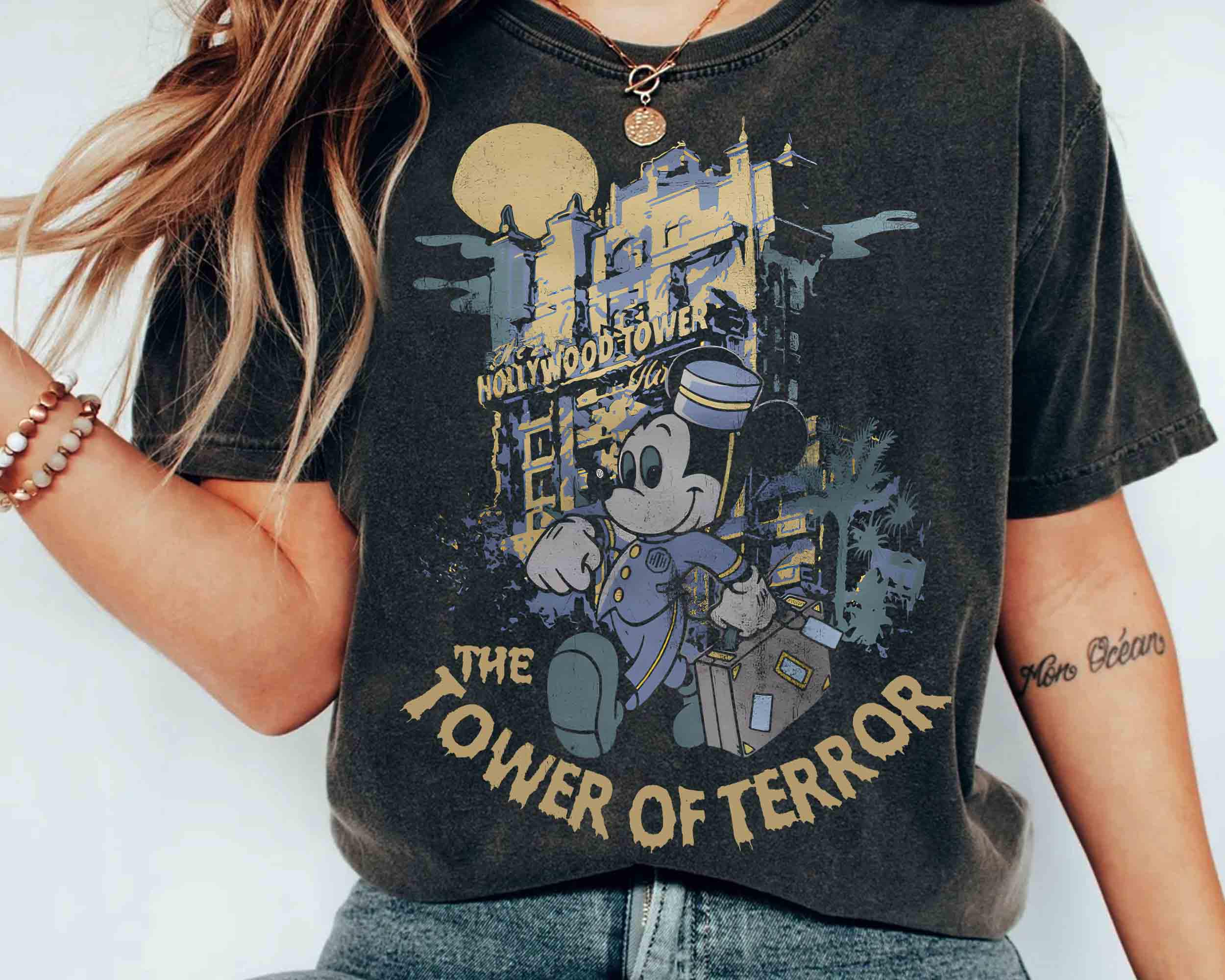 

2026 Summer Mickey Mouse Twilight Zone Graph Tshirt Unisex Fashion Cotton Quality Casual Loose Short Sleeve Classic Unisex S