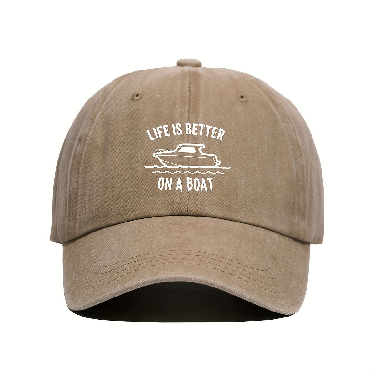 

Captain s Baseball Cap Is Lightweight and Breathable, Suitable for Fishing, Golf, Travel, Unisex Outdoor Sun Hat хаки