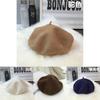 Sophisticated Wool Beret Hat For Women Elegant And Youthful Ideal For Travel And Outdoor Activities