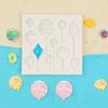 Square Shaped Hot Air Balloon Fondant Silicone Mould Christmas Cake Baking Molds  Candy
