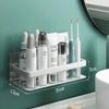 MDNG No-Drill Wall-Mounted Bathroom Storage Shelf