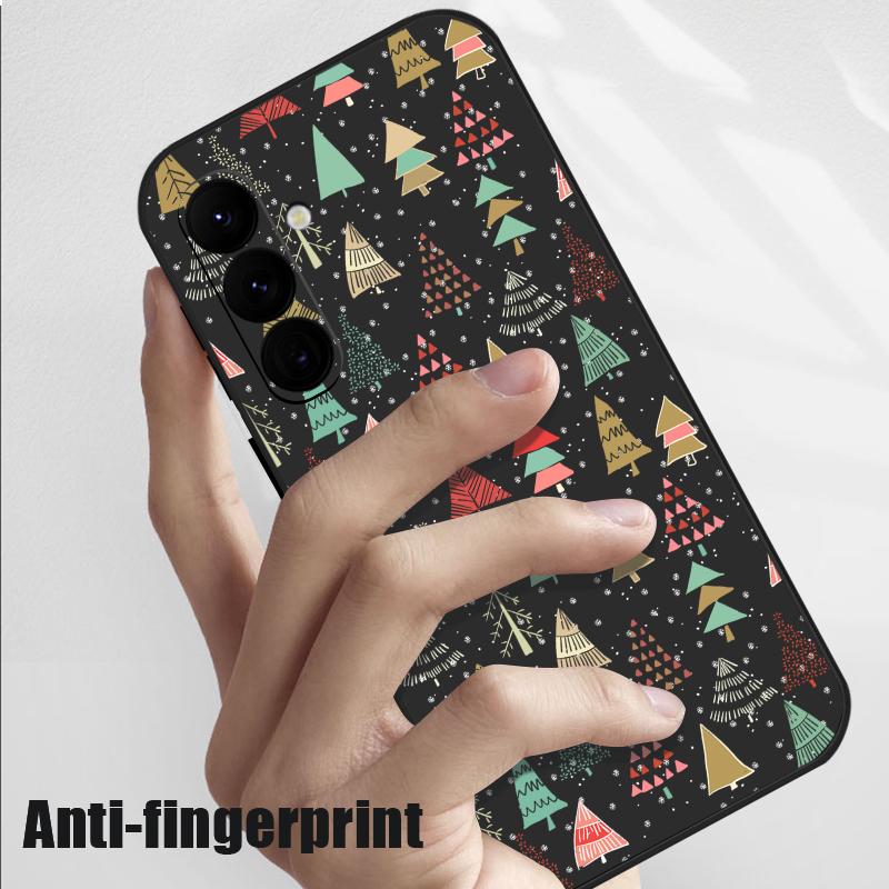 Christmas Phone Case For Samsung Galaxy A56 A17 A26 A16 A36 A55 A54 A53 A15 S24 S25 FE S25 S22 S23 Ultra Shockproof Lanyard Cover