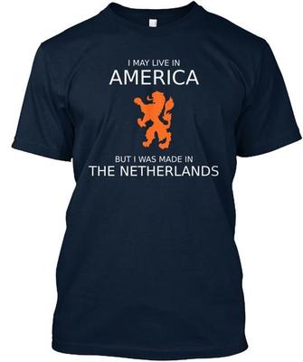 Made In The Netherlands T-Shirt Made In the USA Size S To 5XL