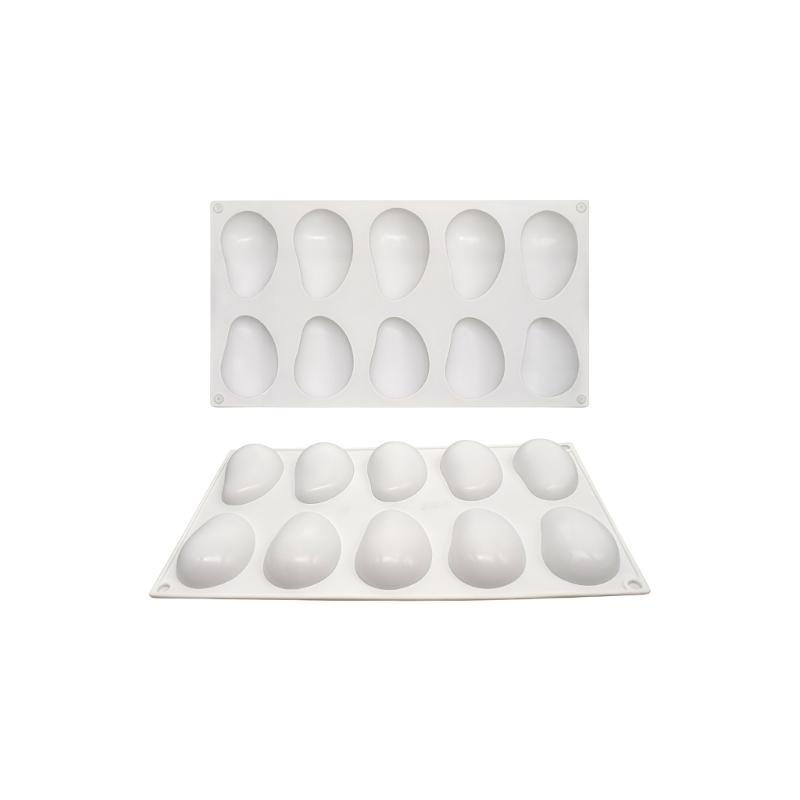 

Multipurpose 3D Mangos Shape Silicone Molds For Creating Mousse Cakes Pastry Ice Cream And Chocolate Treats Baking Tray