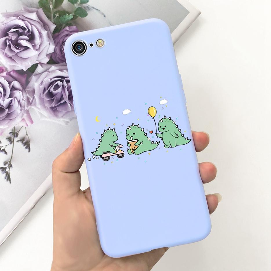 Für Apple iPhone SE 2020 Hülle Stylische Bonbon-Lackierte Rückseite 4,7'' Weiche Silikon-TPU-Handyhülle Für iPhone SE 2022 2020 Fundas