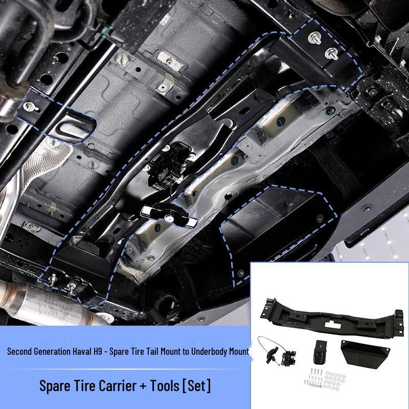 Shunyi Haval H9 Gen 2 Spare Tire Mount Backpack for Trunk Modification Haval H9