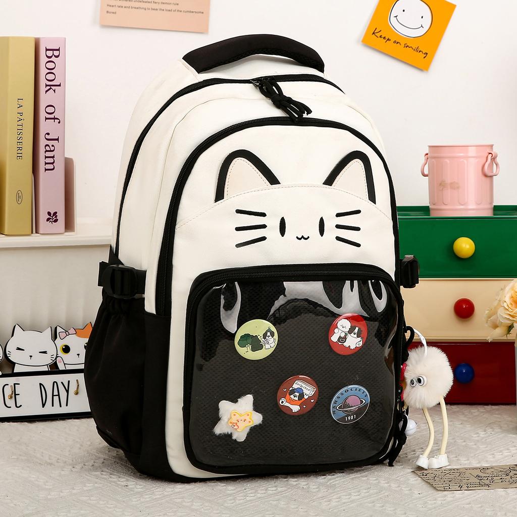 Lightweight Schoolbag Women's New Korean Version Cute Primary School Students 3rd-6th Grade Spine Backpack Campus Junior High School Students Backpack