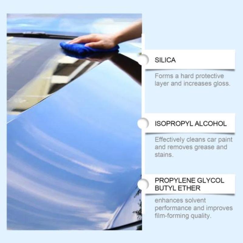 Automotive Coating Spray Easy To Use Waterless Car Quick-Acting Coating Agent Car