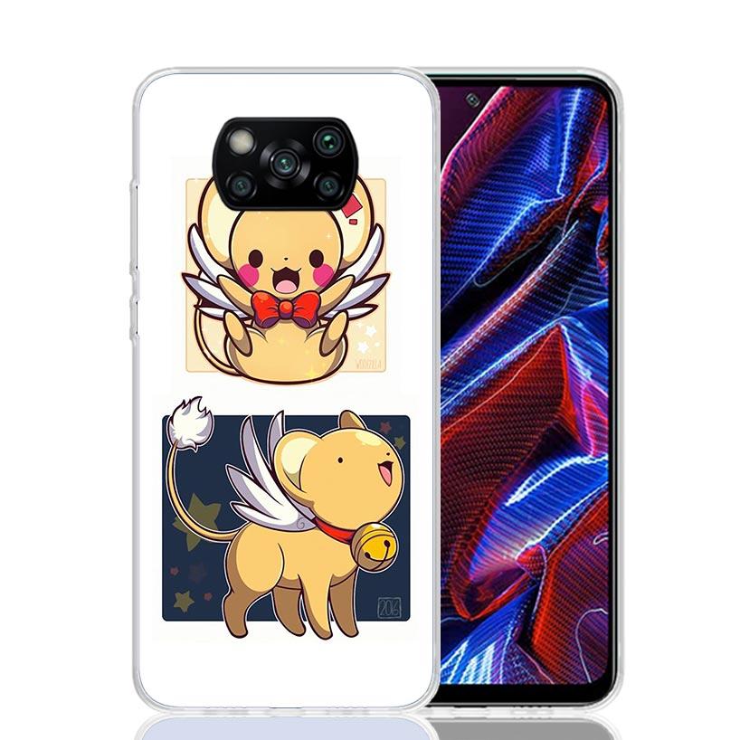 Cardcaptor Sakura Cute Magical Girl Phone Case For Xiaomi Poco F7 Ultra X7 X6 Pro X5 Redmi 15 15C 13 13C 12 12C 10 10A 10C 9 9A