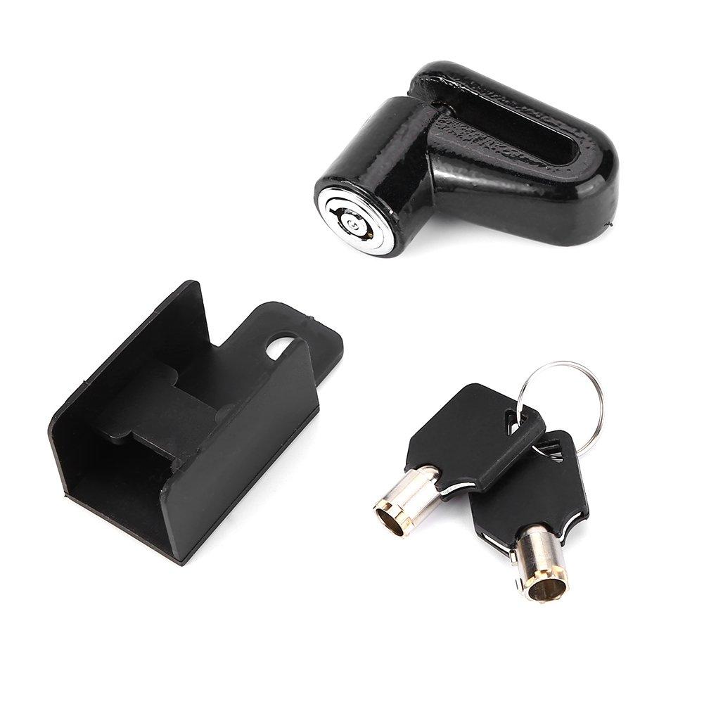 

Bicycle Bike Disc Brake Lock Anti-Theft Lock Corrosion Resistant Safety Small Lightweight Portable Easy чёрный