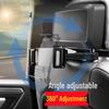 Bolishen Car Rear Seat Headrest Phone Holder - Foldable Clip-on Support