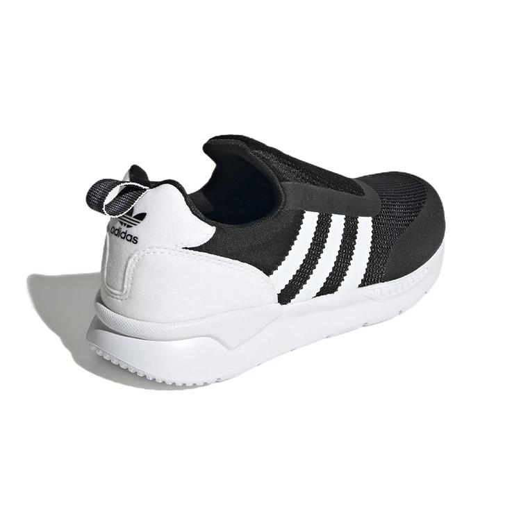 Adidas Originals ZX 360 Sports Slip Resistant Abrasion Resistant Kids Lifestyle Shoes Black Children Aged 3 7 Years Old GX3346