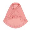 Beautiful Ruffle Solid Children Hijabs Muslim Girls Kids Hijab Islamic Headscarf Soft Stretch Fit 2-6 Years Old Girls Turban