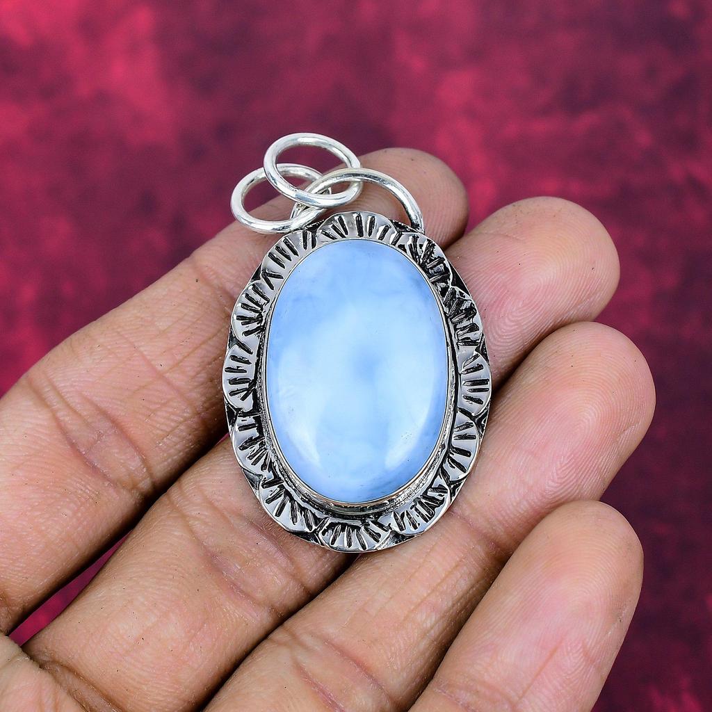 Owyhee Opal Anhänger, 925 Sterling Silber Schmuck, Edelstein Anhänger, Geschenk für Sie handgemachter zierlicher Schmuck