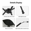Moon Chair For Camping Fishing With 7075 Aluminum Frame Design Wide Feet Breathable Mesh Outdoor Relaxation