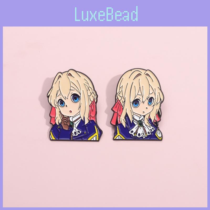 Cute Cartoon Anime Character Alloy Brooch For Stylish Outfits And Accessories